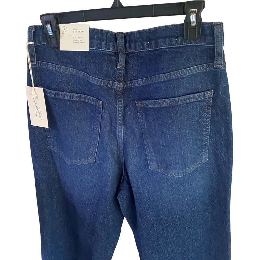 Women's Indigo 90’s Straight-Leg Jeans - Picture 4 of 4